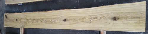 8/4 White Oak Live Edge Slab -731
