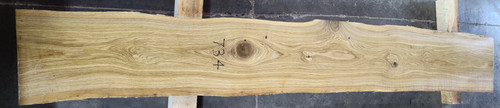 8/4 White Oak Live Edge Slab -734