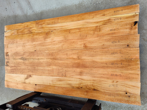 8/4 Bookmatched Quarter Sawn Wormy Red Oak Set - 4876