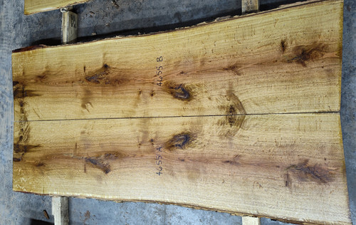 8/4 Bookmatched White Oak Live Edge Slabs -4655 AB