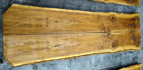 8/4 Bookmatched Ash Live Edge Slabs -4754 AB