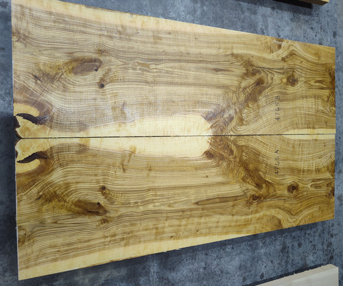 10/4 Bookmatched Ash Live Edge Slabs -4765 AB