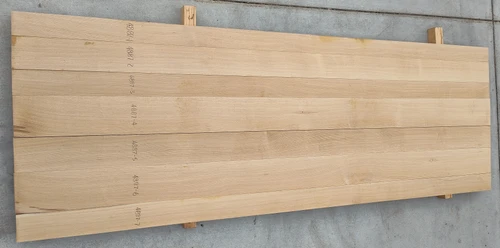 8/4 Bookmatched Rift-sawn White Oak  Table Top Set - 4887