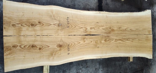 8/4 Bookmatched Ash Live Edge Slabs -4683 AB