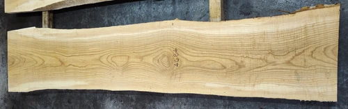 8/4 Ash Live Edge Slab -4684