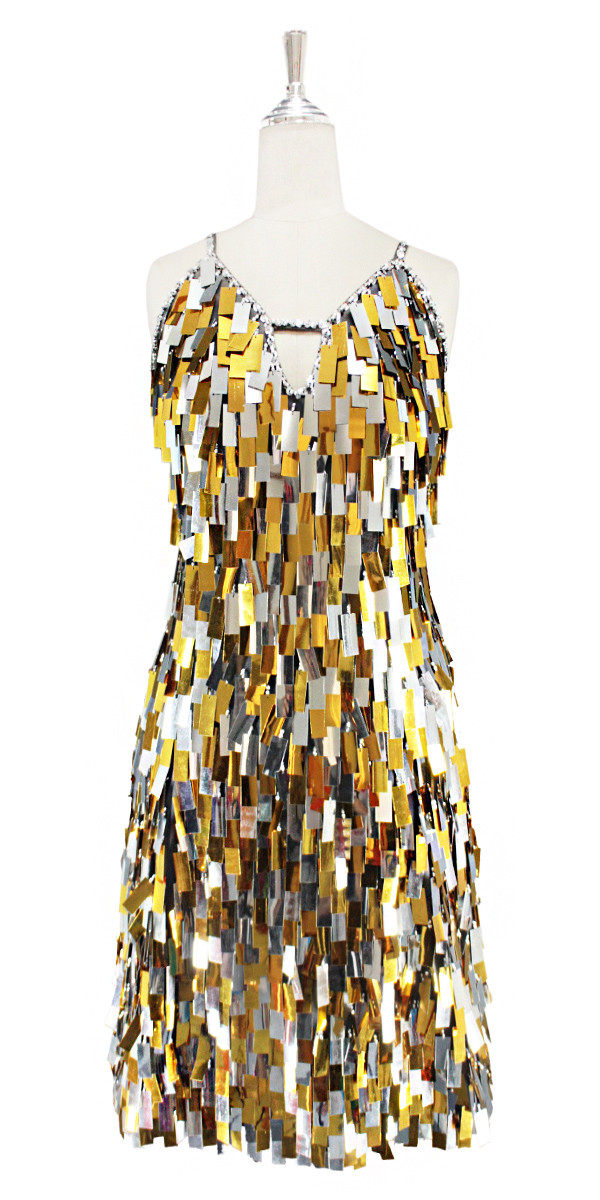 paillette sequin dress
