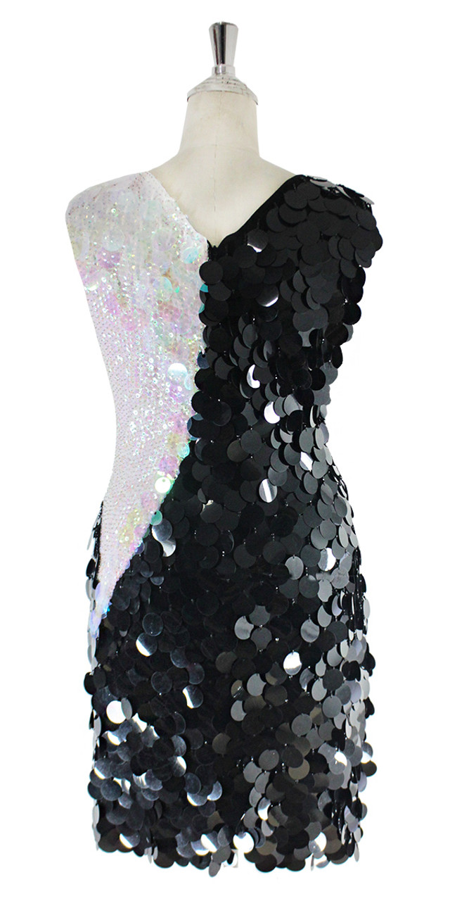 transparent sequin dress