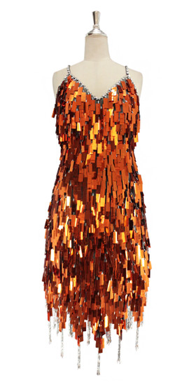 Short handmade sequin dress Short handmade sequin dress