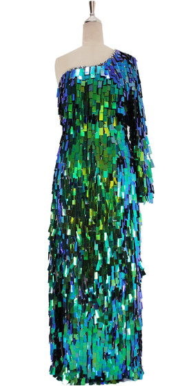 Long Hand Made Sequin Dress