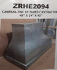Zinc Range Hood detail