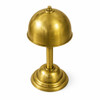 Classic domed bronze desk and night table lamp with soft golden finish