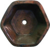 copper bar sink old European