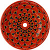 Talavera above counter Mexican bathroom sink mandala design main image