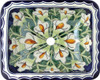 rectangular talavera bathroom sink calla lily