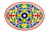 Mexican talavera scrollwork hand painted bathroom sink
