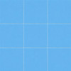 Mexican solid light blue talavera tiles for walls and backsplashes shown in a 3x3 tile set layout