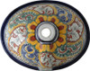 mexican talavera bathroom sink