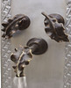 wall mount kitchen bar country bronze faucet