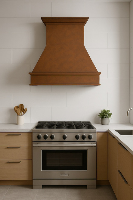 ​48 Copper Range Hood