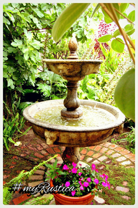 ​Enliven your garden with a Cantera Stone Fountain