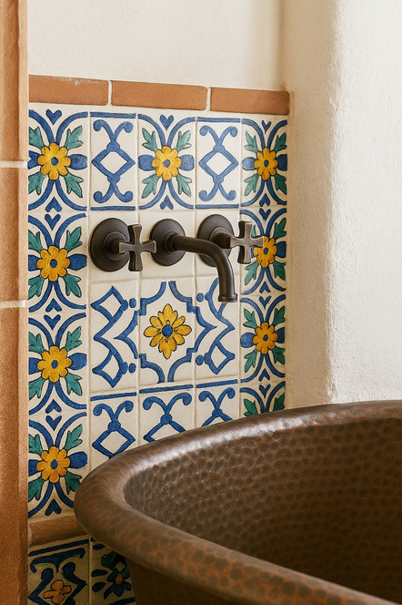 Rustic Wall-Mount Bronze Faucet – Handcrafted Sand-Cast Design for Kitchens & Baths