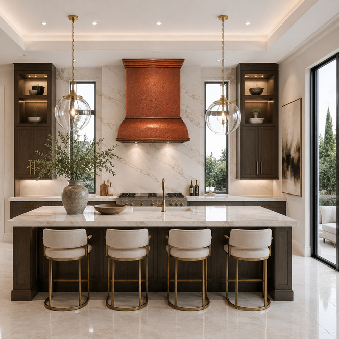 Curved Apron Copper Range Hoods Guide