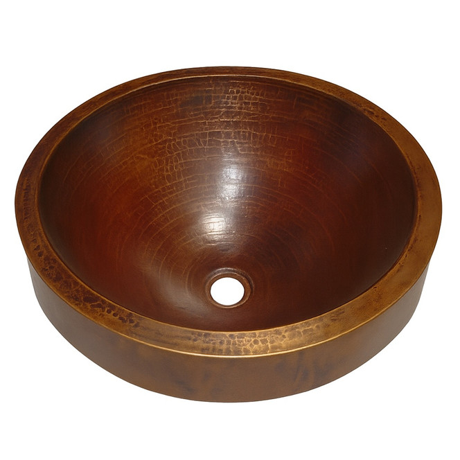 Copper Apron Vessel Sink – Hand-Hammered Heirloom Quality