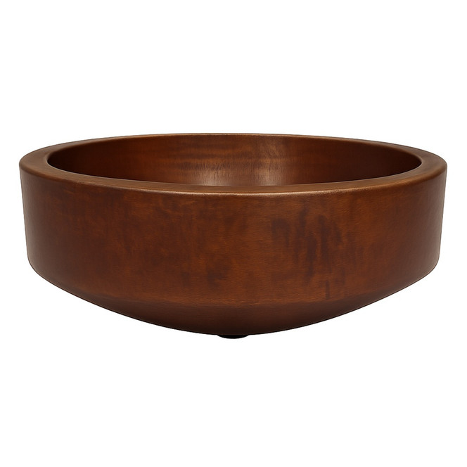 Copper Apron Vessel Sink – Hand-Hammered Elegance for Bathrooms