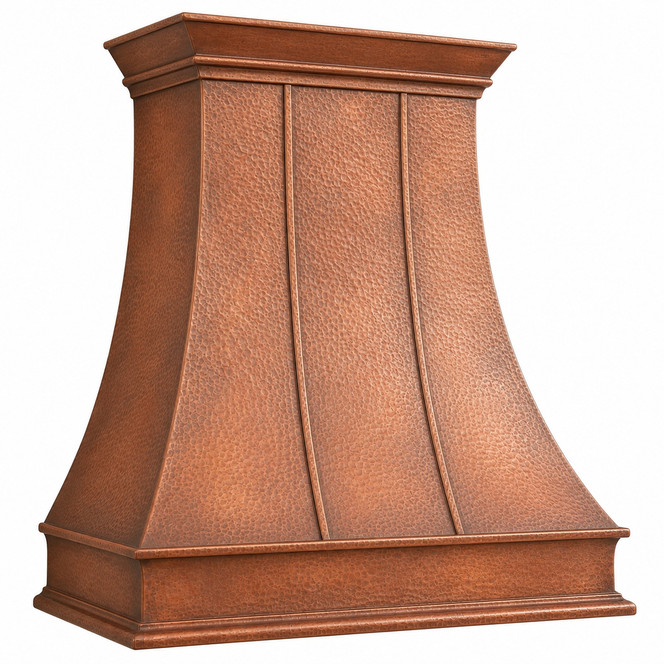 Country Kitchen Copper Exhaust Hood Kitchen Images
