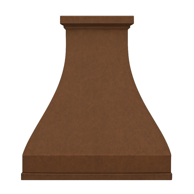 High-Ceiling Copper Range Hood for Vaulted & Open-Plan Kitchens | Rustica House