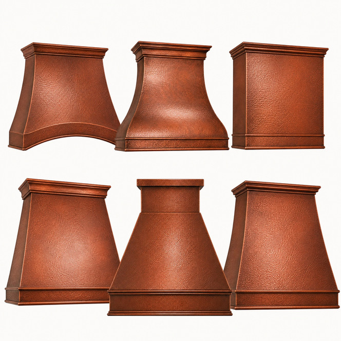 Copper Range Hood Shapes Guide