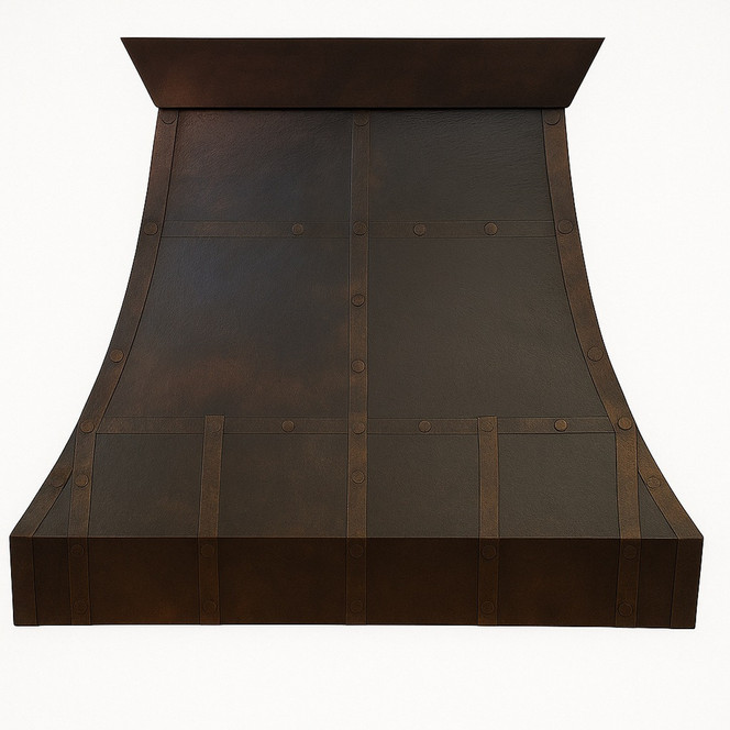 Columbus Copper Range Hood – Custom Patina Options for Every Kitchen