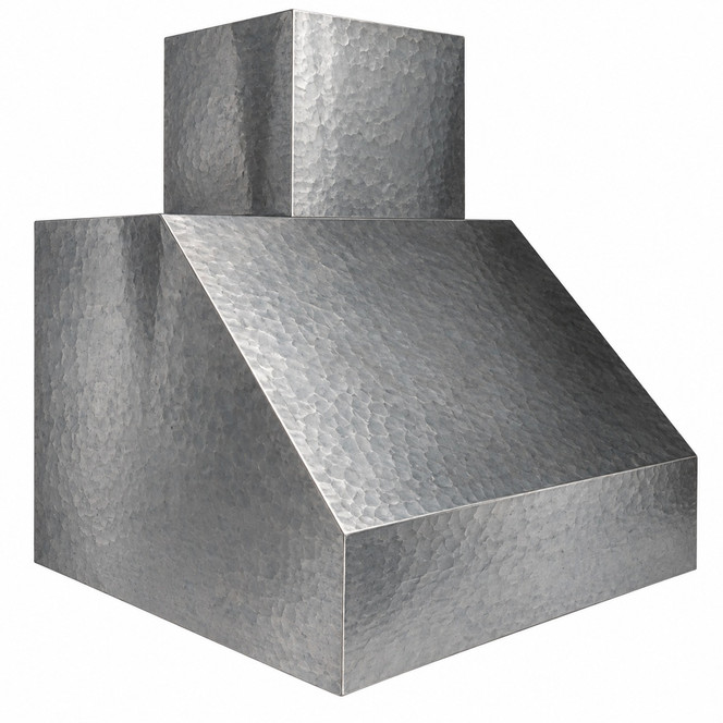 Hammered Zinc Range Hood: 4 Kitchen Design Ideas