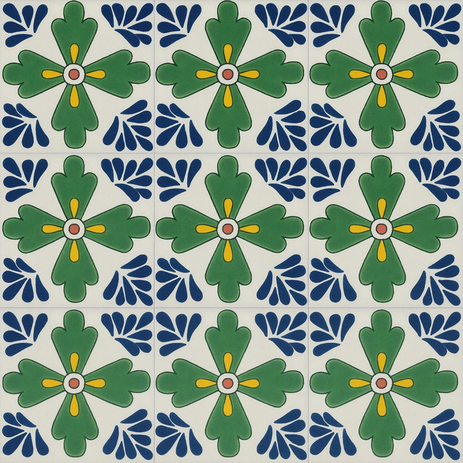 Green Clover Mexican Tile – Fresh Talavera Style for Inspired Living
