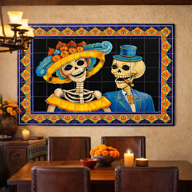 Hand Painted Tile Murals