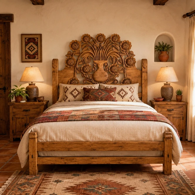 Rustic Touch to Your Bedroom