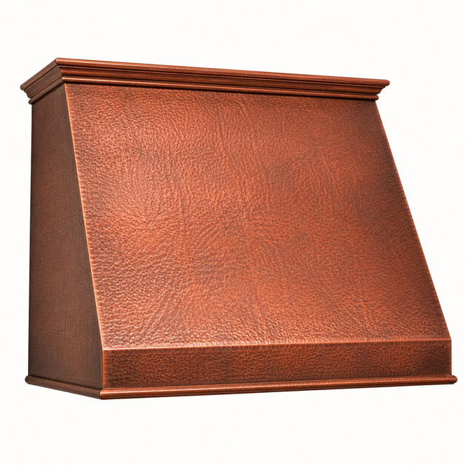 Sloping Front Copper Range Hood Guide