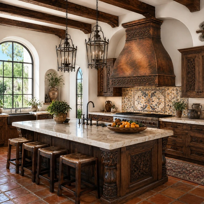 Bell Copper Range Hood with Pierced Ornamental Bands Guide