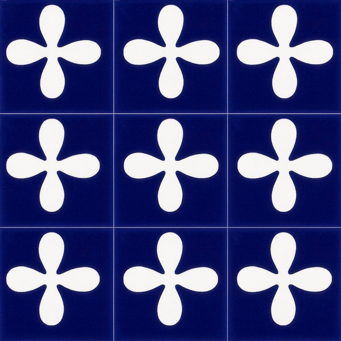 Talavera Tile White Petal Cross Lifestyle Ideas