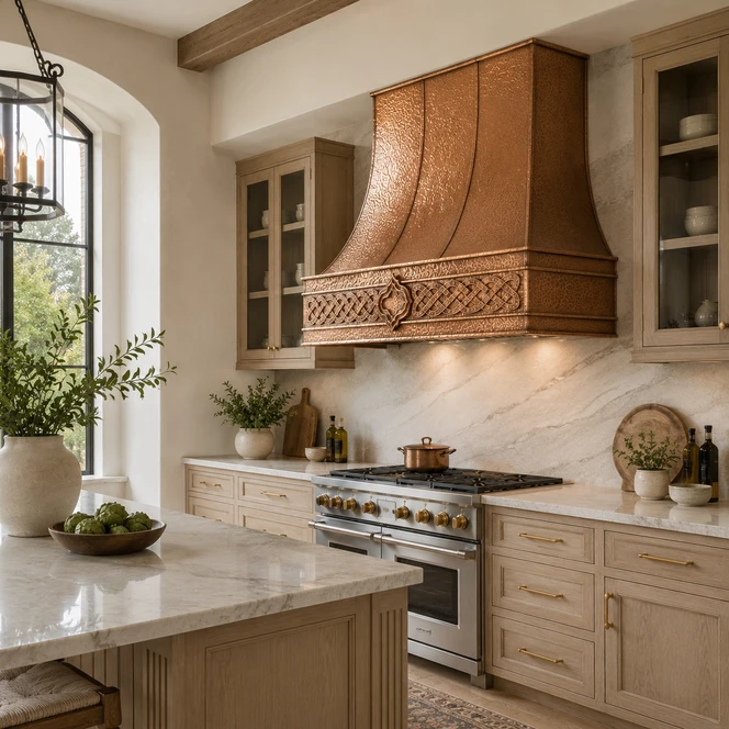 Celtic Knot Copper Range Hood Guide