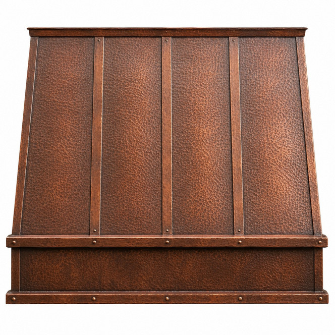 Under-Cabinet Copper Hood Double Beam Images