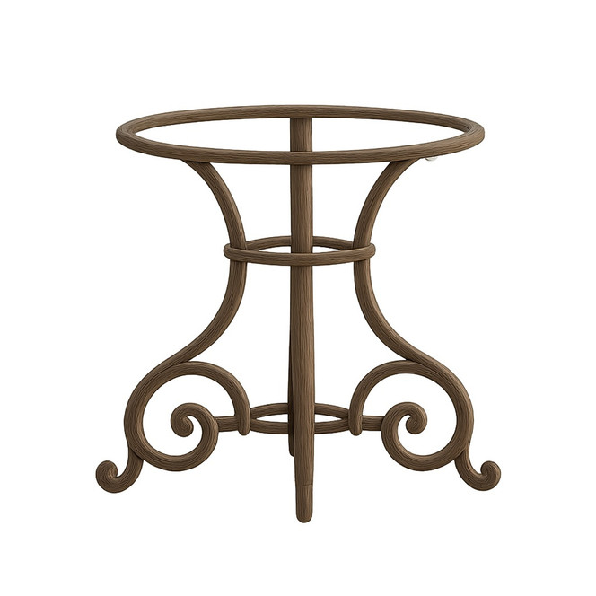 Hand-Forged Wrought Iron Table Base | Timeless Artisan Design