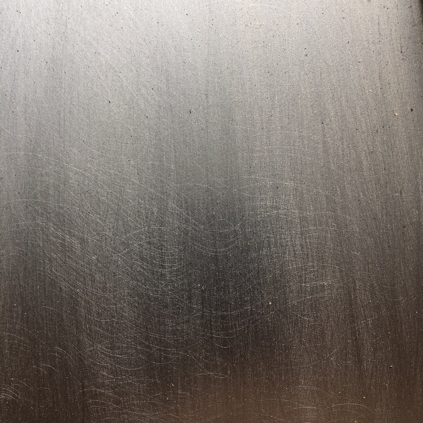 Loft style iron range hood with curved panels finish