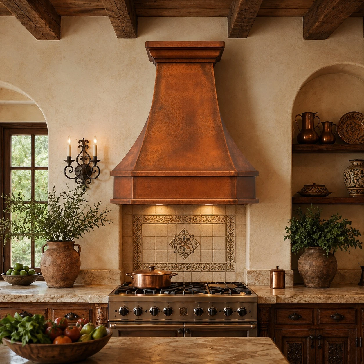 30-Inch Copper Range Hoods