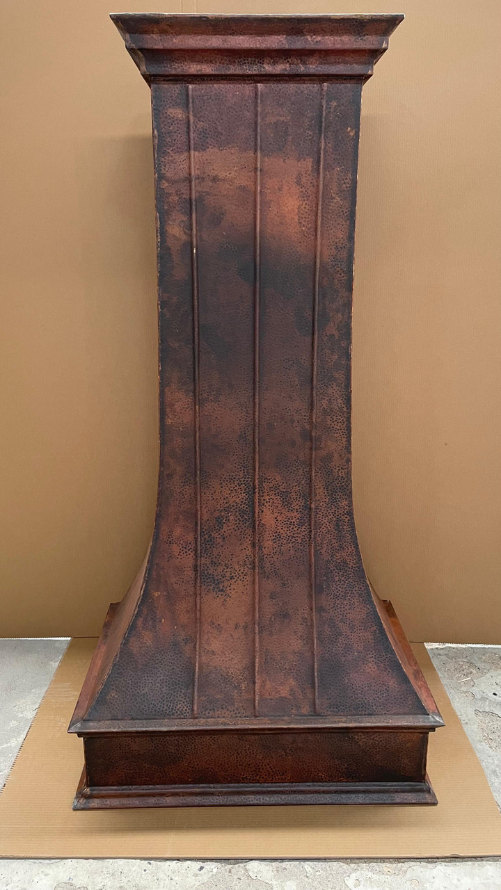 Large copper range hood 