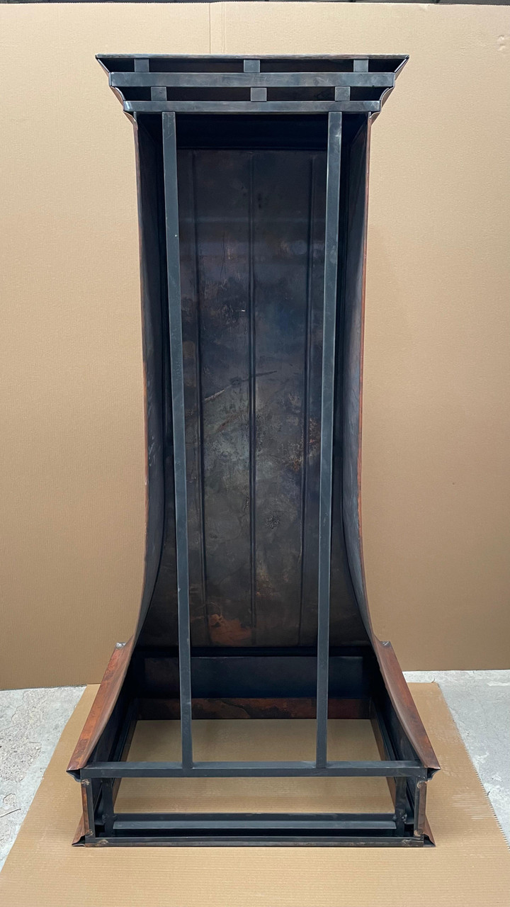 copper range hood