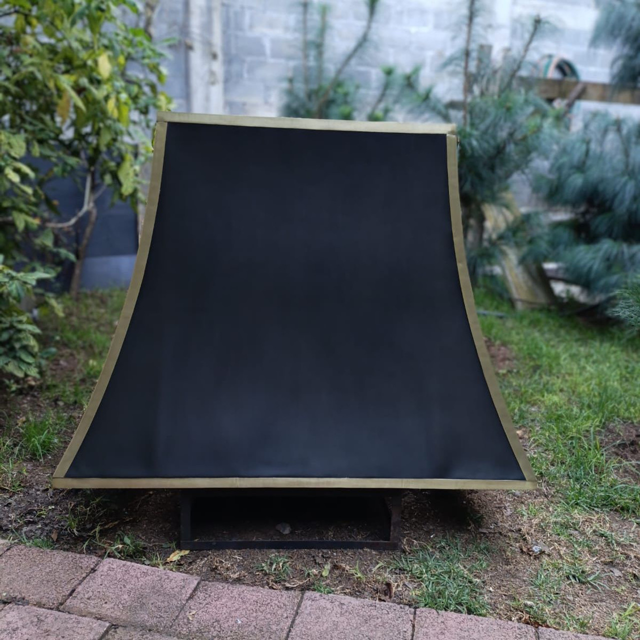 zinc range hood sale front view