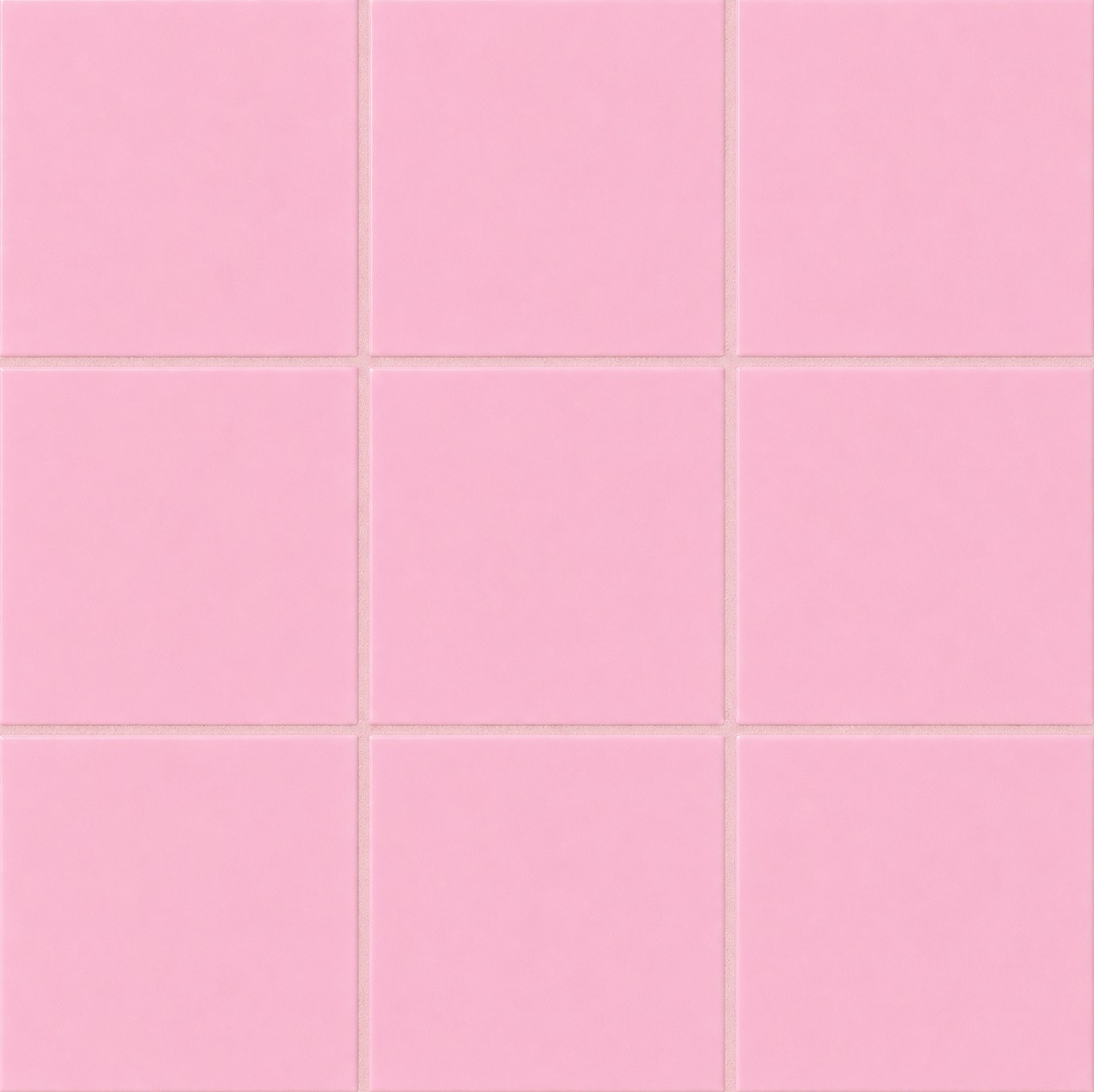 Mexican talavera tiles in light pink for elegant interior spaces arranged as a 3x3 handcrafted tile set
