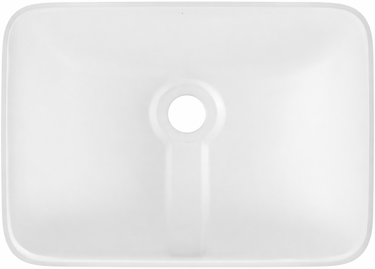 Rectangular talavera bathroom sink blue floral design view from undernigh
