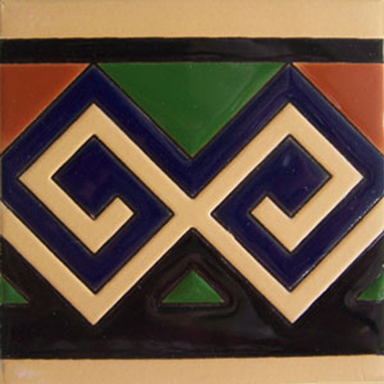 european relief tile terracotta